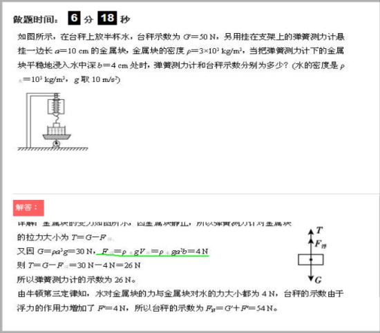 浮力的公式是什么_高一物理电磁学