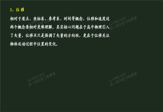 什么是矢量_高一物理