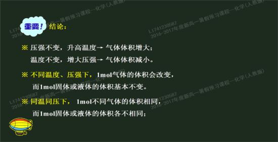 老师求物质的量和气体摩尔指数的知识点和练_