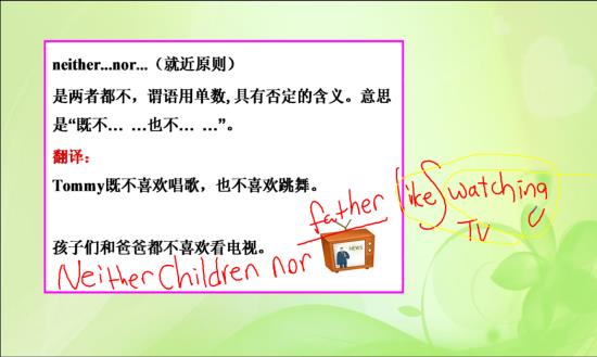 老师 这里用动词不定式可以吗就是like_初三英语词汇