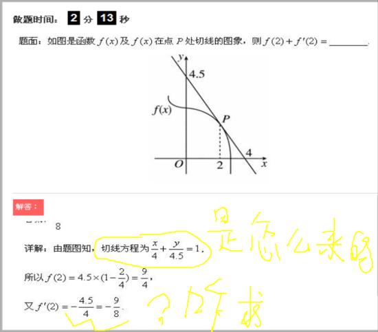 切线方程怎么求的啊_高三数学