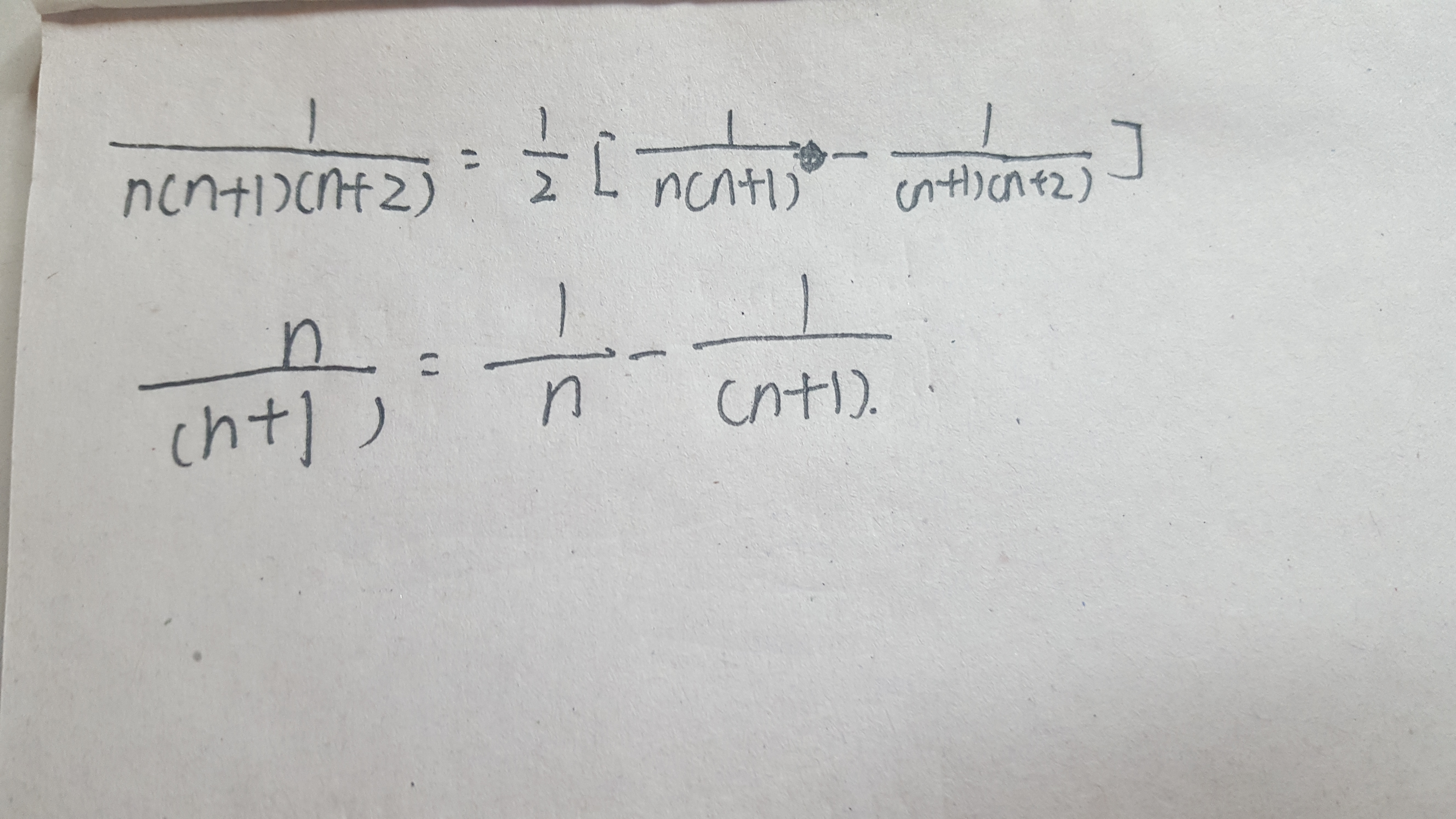 裂项相消法公式推导_高二数学